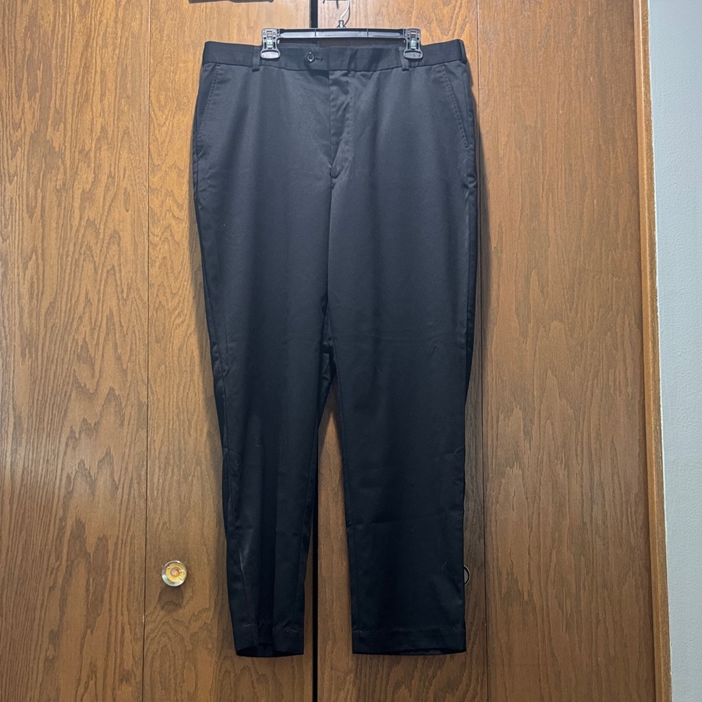 Alfani Men's Sleek Black Dress Pants